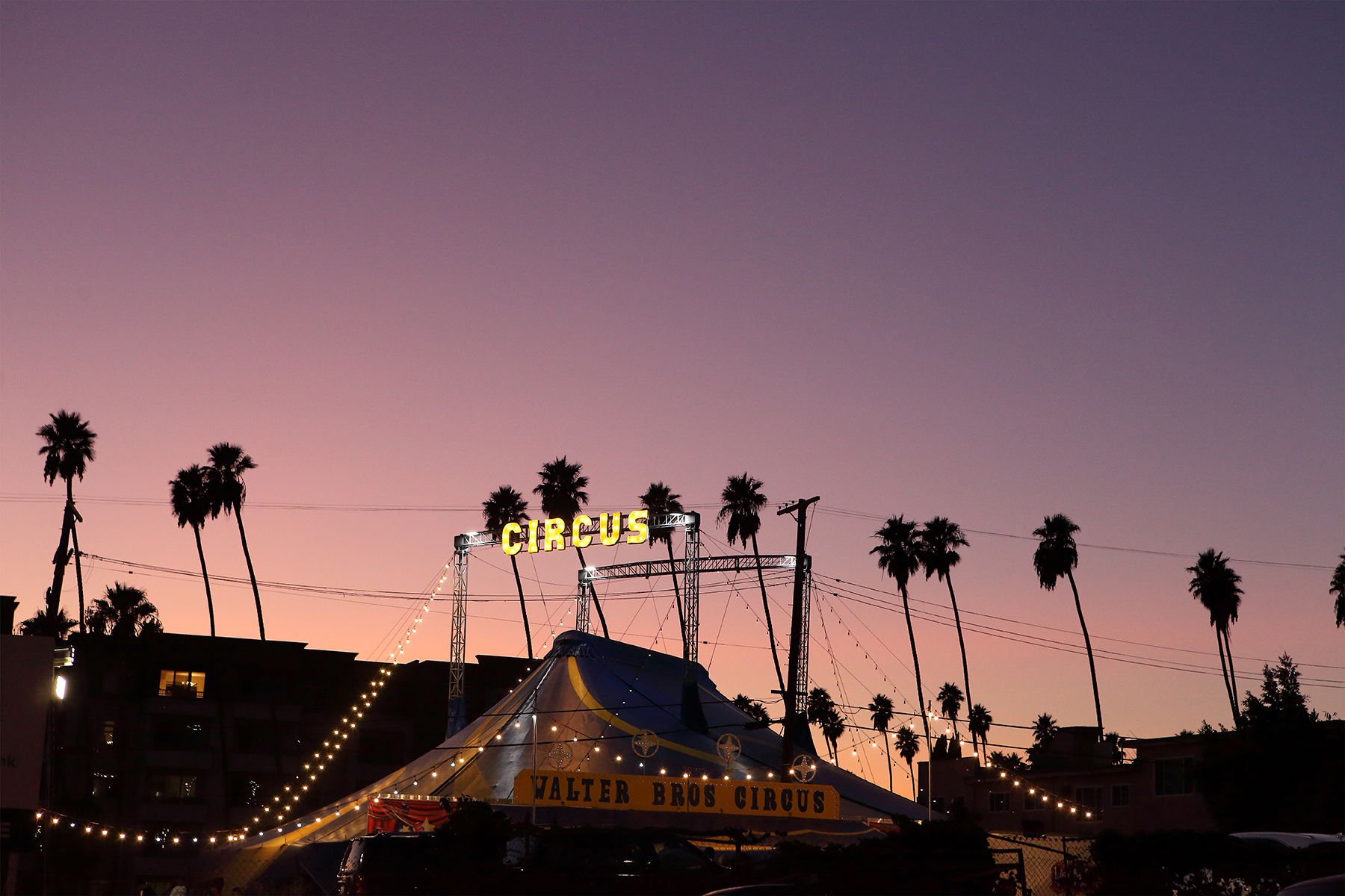 Los Angeles Circus photo mona awad